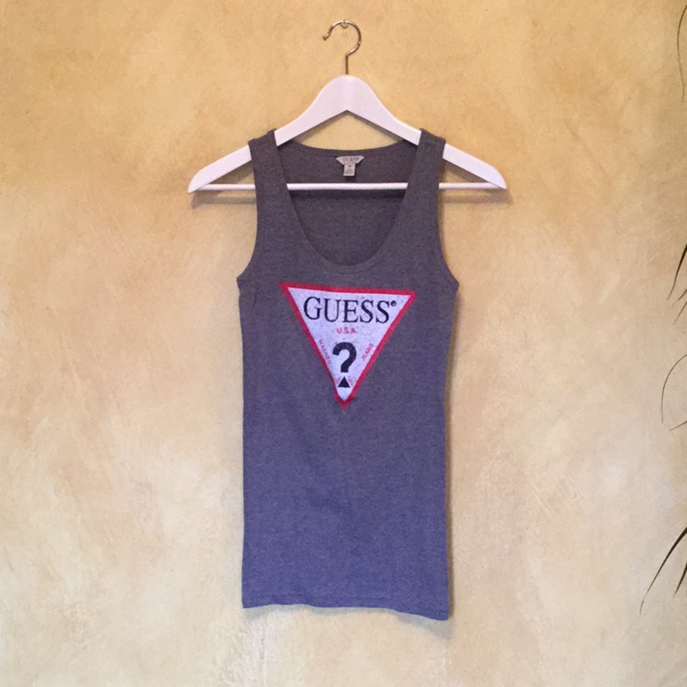 Guess vintage logo tank top